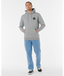 RIP CURL WETSUIT ICON HOOD - GREY MARLE