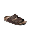 REEF OASIS DOUBLE UP JANDALS SLIDES - BROWN/TAN