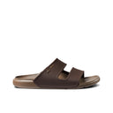 REEF OASIS DOUBLE UP JANDALS SLIDES - BROWN/TAN