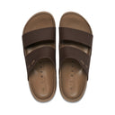 REEF OASIS DOUBLE UP JANDALS SLIDES - BROWN/TAN