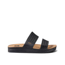 REEF WATER VISTA SLIDE - BLACK/TAN