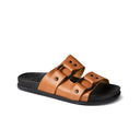 REEF CUSHION VERA CRUZ 
 SANDAL BLACK/COGNAC