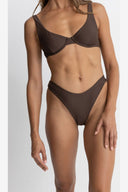 RHYTHM CLASSIC HI CUT PANT - CHOCOLATE