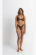 RHYTHM CLASSIC HI CUT PANT - CHOCOLATE