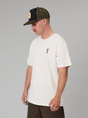 JUST ANOTHER FISHERMAN CRAY SEA TEE - ANTIQUE WHITE
