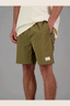 JUST ANOTHER FISHERMAN CREWMAN SHORTS - OLIVE