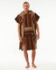 RIP CURL SEARCHERS HOODED TOWEL - DUSTED CHOCOLATE