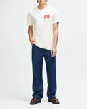 DEUS EX MACHINA CUTAWAY TEE - VINTAGE WHITE