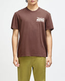 DEUS EX MACHINA PRIMO TEE - BROWN