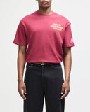 DEUS EX MACHINA BLOOMERS OS TEE - BIKING RED