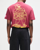 DEUS EX MACHINA BLOOMERS OS TEE - BIKING RED
