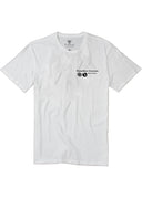 VISSLA PLANET POSITIVE SWELL ORGANIC SS TEE - WHITE