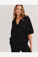 CHARLIE HOLIDAY PIPER SHIRT - BLACK