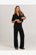CHARLIE HOLIDAY PIPER PANT - BLACK