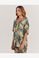 CHARLIE HOLIDAY LOLA SHIRT - PAISLEY PATCHWORK