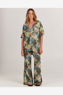 CHARLIE HOLIDAY LOLA SHIRT - PAISLEY PATCHWORK