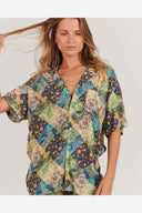 CHARLIE HOLIDAY LOLA SHIRT - PAISLEY PATCHWORK