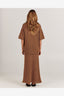 CHARLIE HOLIDAY SARAH MAXI SKIRT - BROWN
