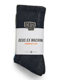 DEUS EX MACHINA SHIELD GARMENT DYED SOCK - 3 PACK