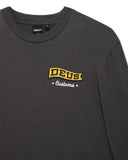 DEUS EX MACHINA MOMENTO LS TEE - ANTHRACITE