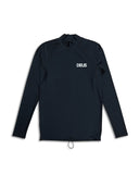 DEUS EX MACHINA SNAKE RASH TOP - BLACK