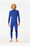 RIP CURL E-BOMB BACK ZIP 3/2MM WETSUIT - BLACK