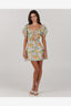 CHARLIE HOLIDAY WILLOW MINI DRESS - SPRINGTIME FLORAL