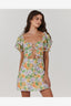 CHARLIE HOLIDAY WILLOW MINI DRESS - SPRINGTIME FLORAL