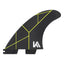 FCS II KA PC GROM TRI FIN SET - BLACK ACID