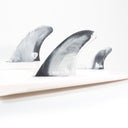 FCS II MR TWIN+1 PC M-L BLACK/WHITE RETAIL FINS