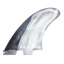 FCS II MR TWIN+1 PC M-L BLACK/WHITE RETAIL FINS