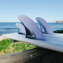 FCS II MR TWIN+1 PC M-L BLACK/WHITE RETAIL FINS
