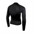 FLORENCE LONG SLEEVE CREW NECK RASH GUARD - BLACK