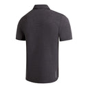 FLORENCE MARINE AIRTEX COLLARED SHORT SLEEVE SHIRT - HEATHER CHARCOAL