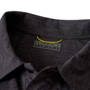 FLORENCE MARINE AIRTEX COLLARED SHORT SLEEVE SHIRT - HEATHER CHARCOAL