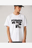 FORMER UNFOLDING T-SHIRT - WHITE