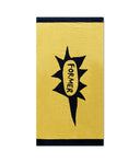 GLEAM BEACH TOWEL - SAFFRON