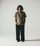 FORMER LEGACY OVERDYE T-SHIRT - WASHED BROWN
