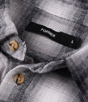 FORMER VIVIAN FLANNEL LS SHIRT - GREY