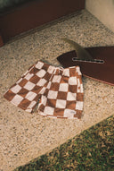 RHYTHM RHUMBA CHECK JAM - BROWN