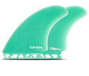 FUTURES T. PATTERSON TWIN FIBREGLASS - TEAL