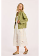 SISSTR MASON LS JACKET - SEAWEED