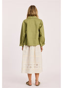 SISSTR MASON LS JACKET - SEAWEED