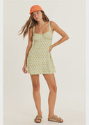SISSTR TRINI WOVEN TANK DRESS - SEA MINT