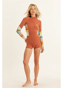 SISSTR 2/2 SUMMER SEAS LONG SLEEVE SPRINGSUIT - HENNA