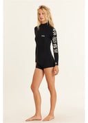 2/2 SUMMER SEAS LS SPRINGSUIT - BLACK SOUL