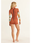 SISSTR 2/2 SUMMER SEAS LONG SLEEVE SPRINGSUIT - HENNA