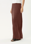 AFENDS GRACE - CUPRO MAXI SKIRT - HAZELNUT