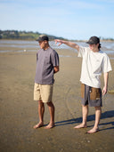 J.A.F HEAVY SHORE TEE - ANTIQUE BLACK