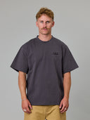 J.A.F HEAVY SHORE TEE - ANTIQUE BLACK